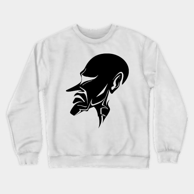 Old Man Crewneck Sweatshirt by Whatastory